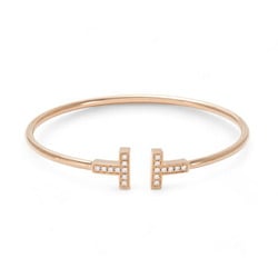 Tiffany T wire bracelet, medium, 18k rose gold