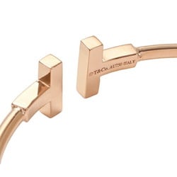 Tiffany T wire bracelet, medium, 18k rose gold