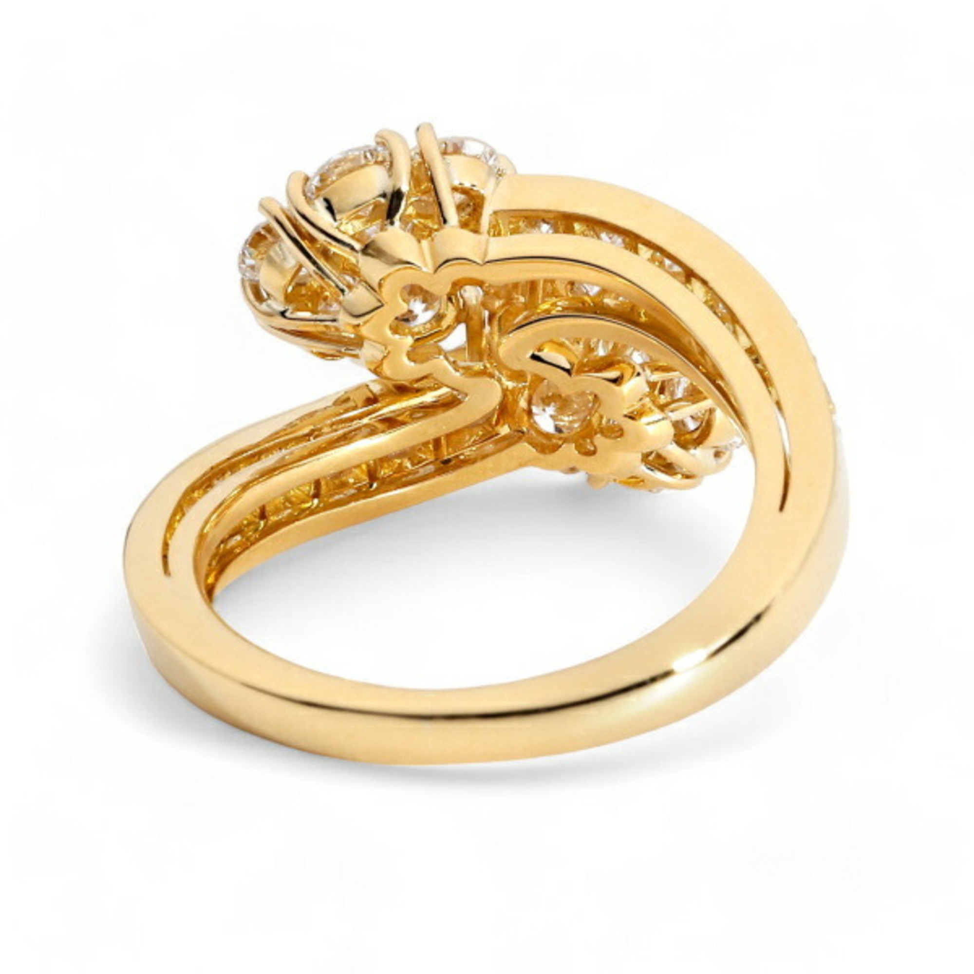 Van Cleef & Arpels Fleurette K18YG Yellow Gold Ring