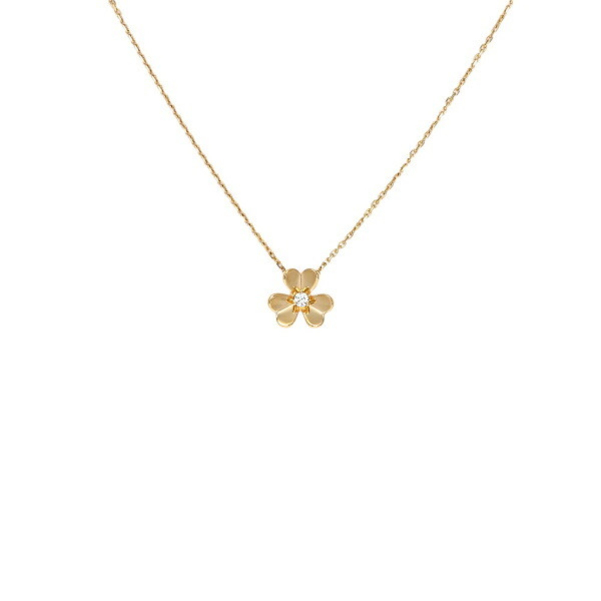 Van Cleef & Arpels Frivole K18YG Yellow Gold Necklace