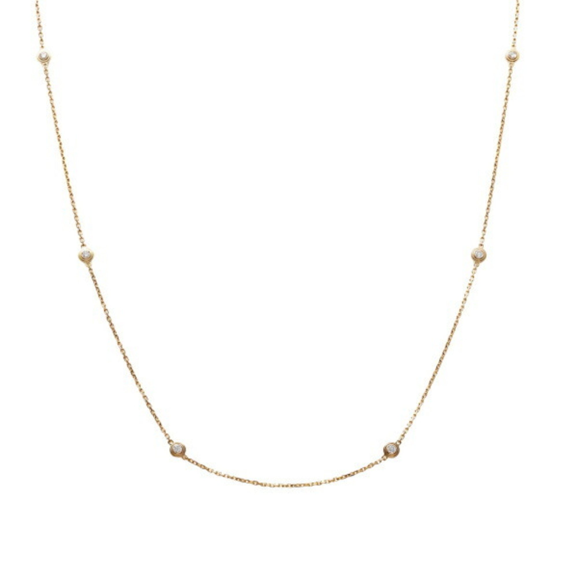 Cartier Diamant Legende K18PG Pink Gold Necklace