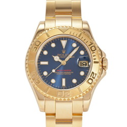 ROLEX Yacht-Master 168628 Blue Dot Dial Watch for Men and Women