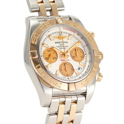 BREITLING Chronomat 41 CB014012 G713 Silver Gold Dial Men's Watch