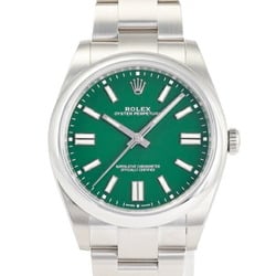 Rolex ROLEX Oyster Perpetual 41 124300 Green Dial Men's Watch