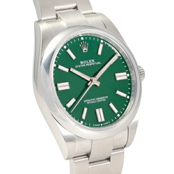 Rolex ROLEX Oyster Perpetual 41 124300 Green Dial Men's Watch