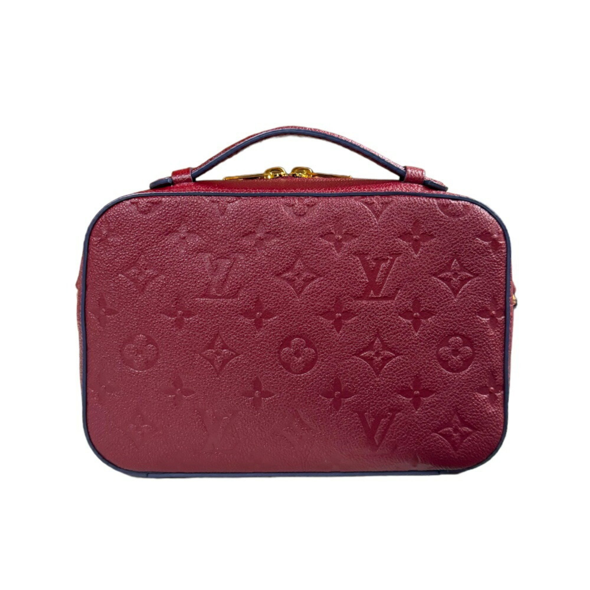 Louis Vuitton Saintonge Monogram Empreinte Shoulder Bag M44606 Red Women's LOUIS VUITTON