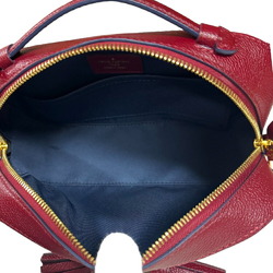 Louis Vuitton Saintonge Monogram Empreinte Shoulder Bag M44606 Red Women's LOUIS VUITTON