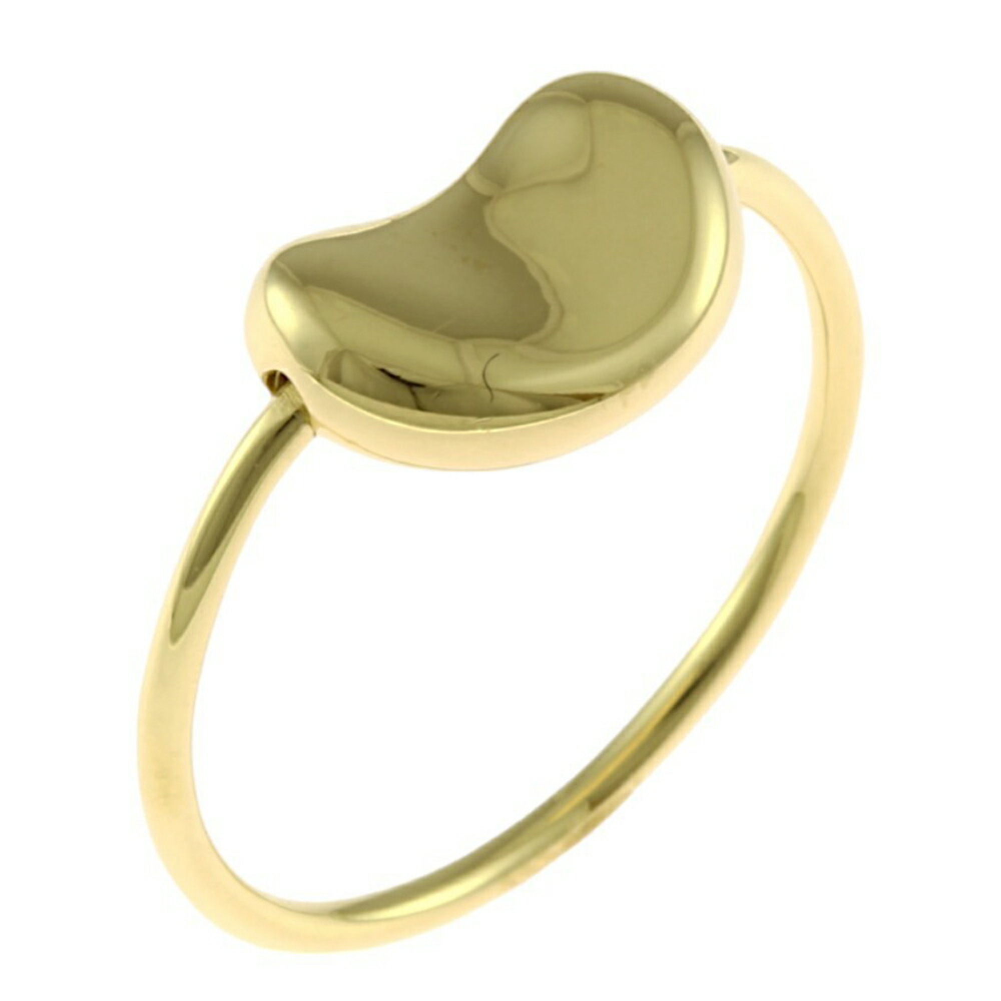 Tiffany Bean Ring, Tiffany, size 8.5, 18k gold, women's, TIFFANY&Co.