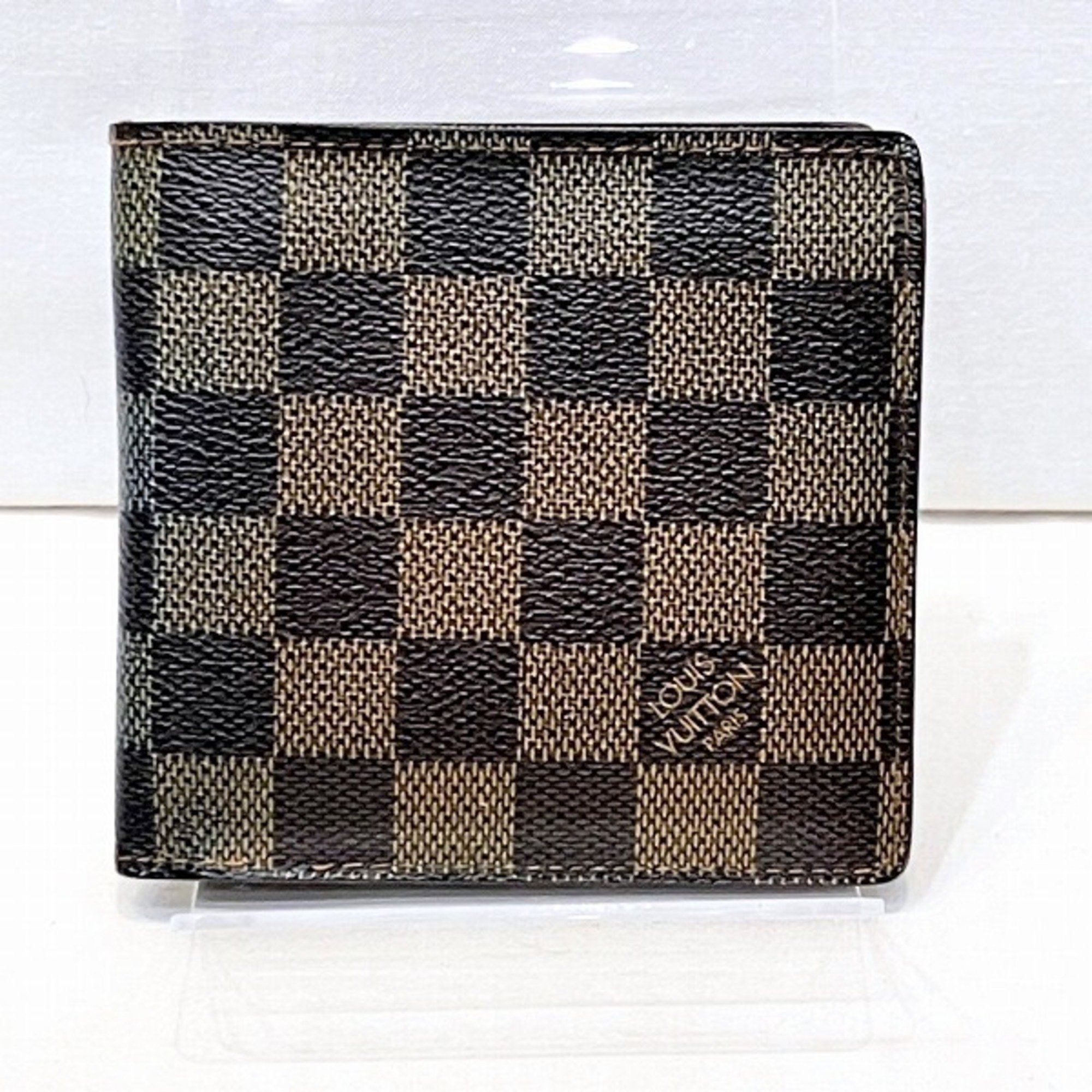 Louis Vuitton Damier Portefeuille Marco N61675 Bi-fold Wallet for Men and Women