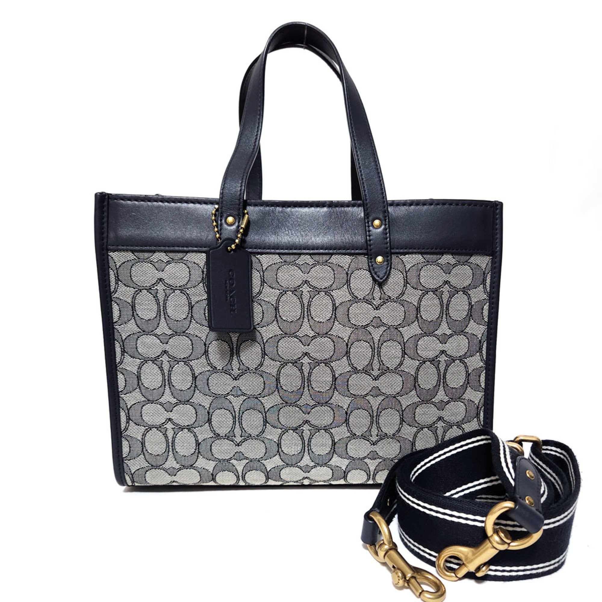 Coach grey tote bag online