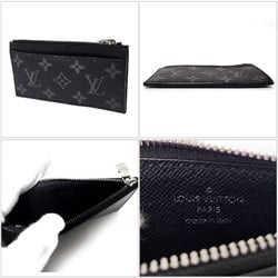 Louis Vuitton LOUISVUITTON Monogram Eclipse Coin Card Holder M69533 Gray Black Fragment Case Wallet/Coin