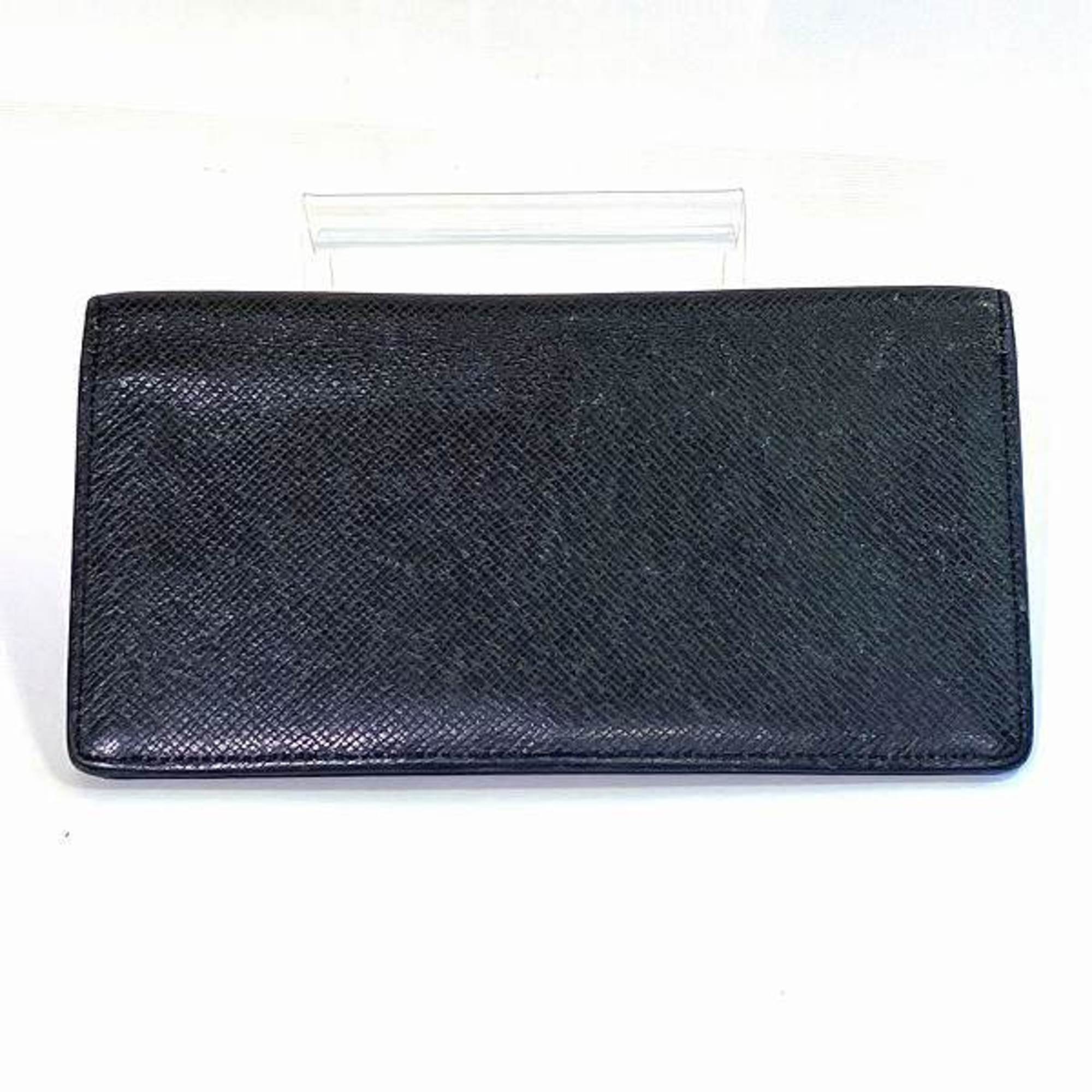 Louis Vuitton Taiga Porte Carte Credit M31002 Long Wallet Bi-fold Men's