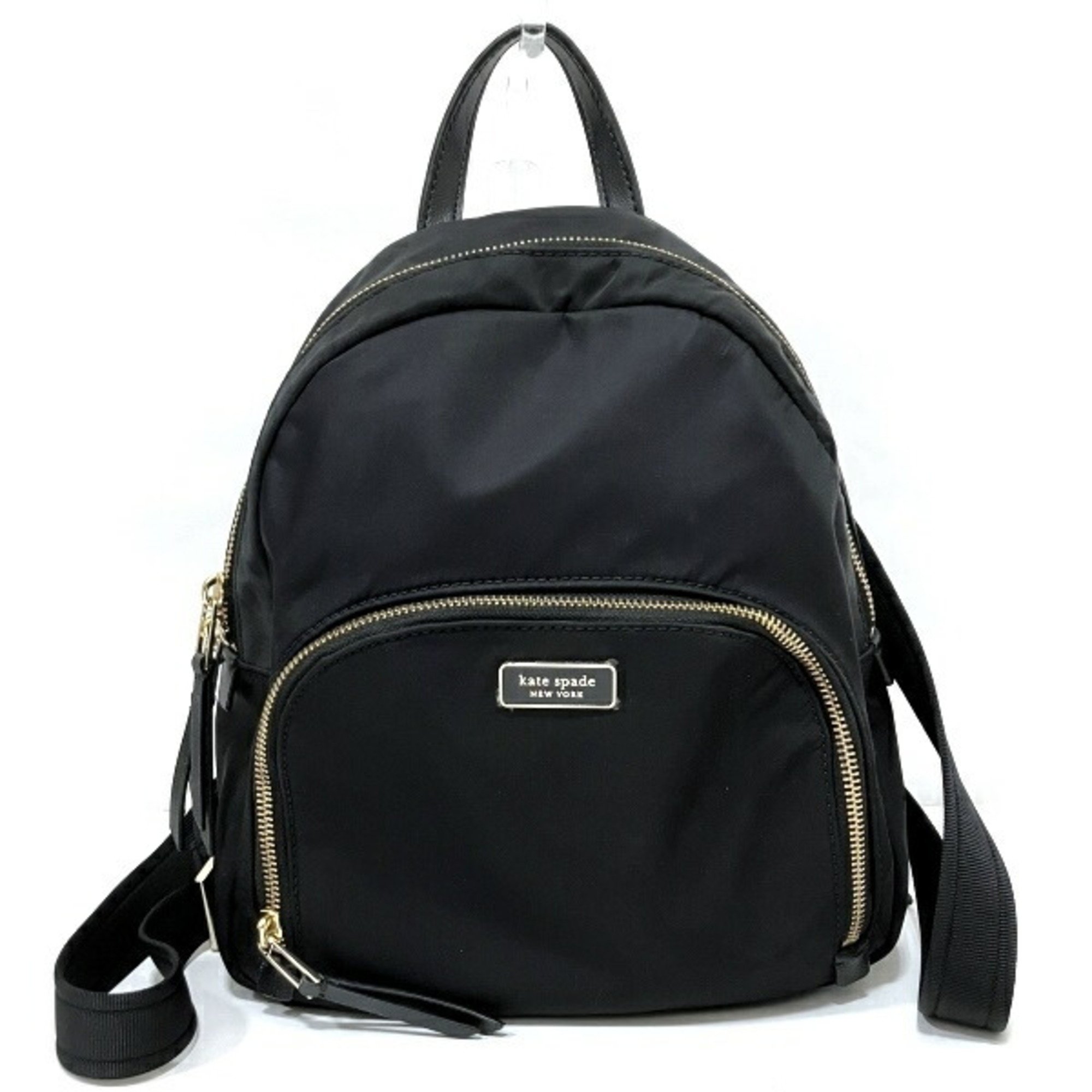 Kate spade black nylon backpack hotsell