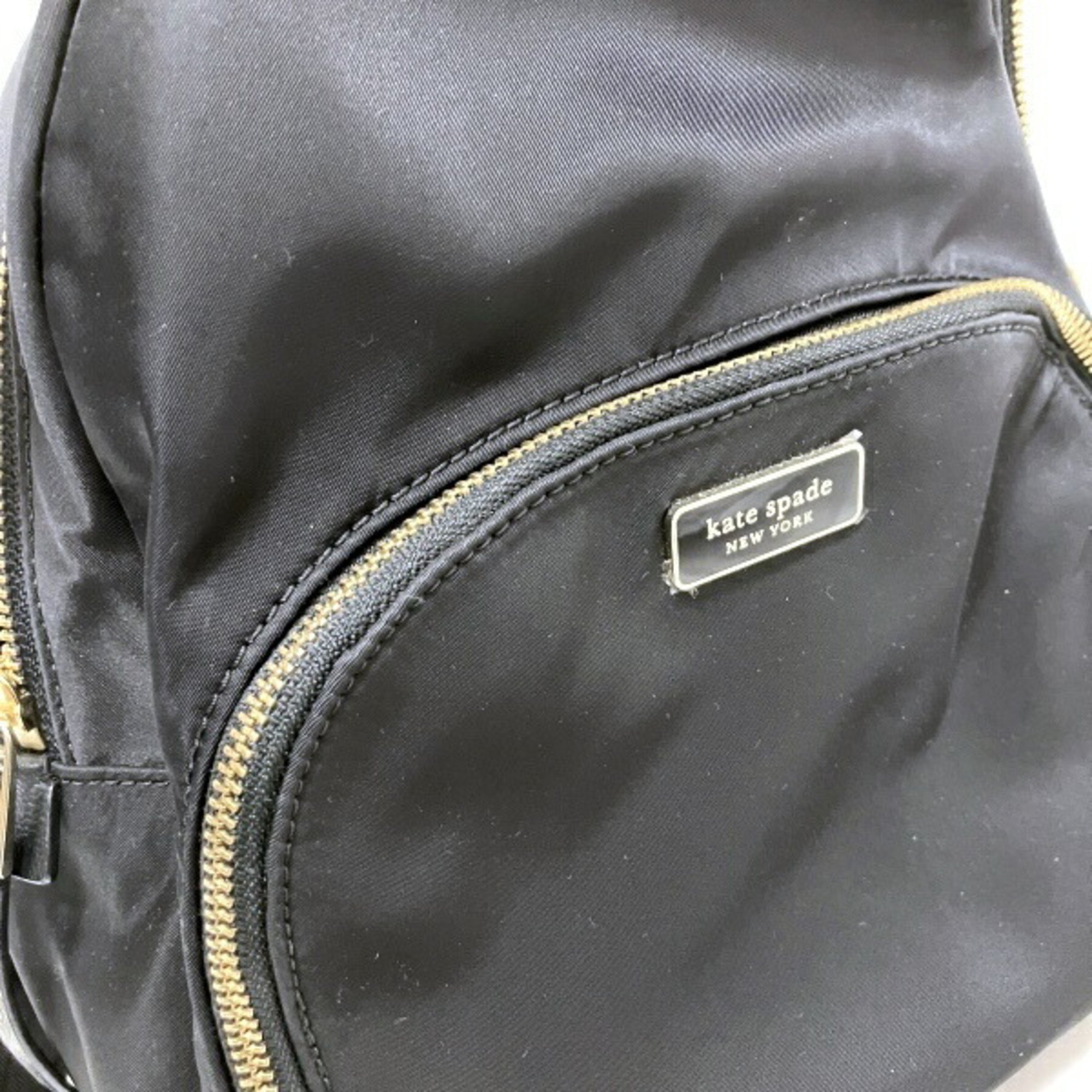 Kate Spade Nylon Black Bag Backpack for Women