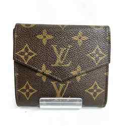 Louis Vuitton Monogram Portomo Ebine M61660 W Bi-fold Wallet for Men and Women