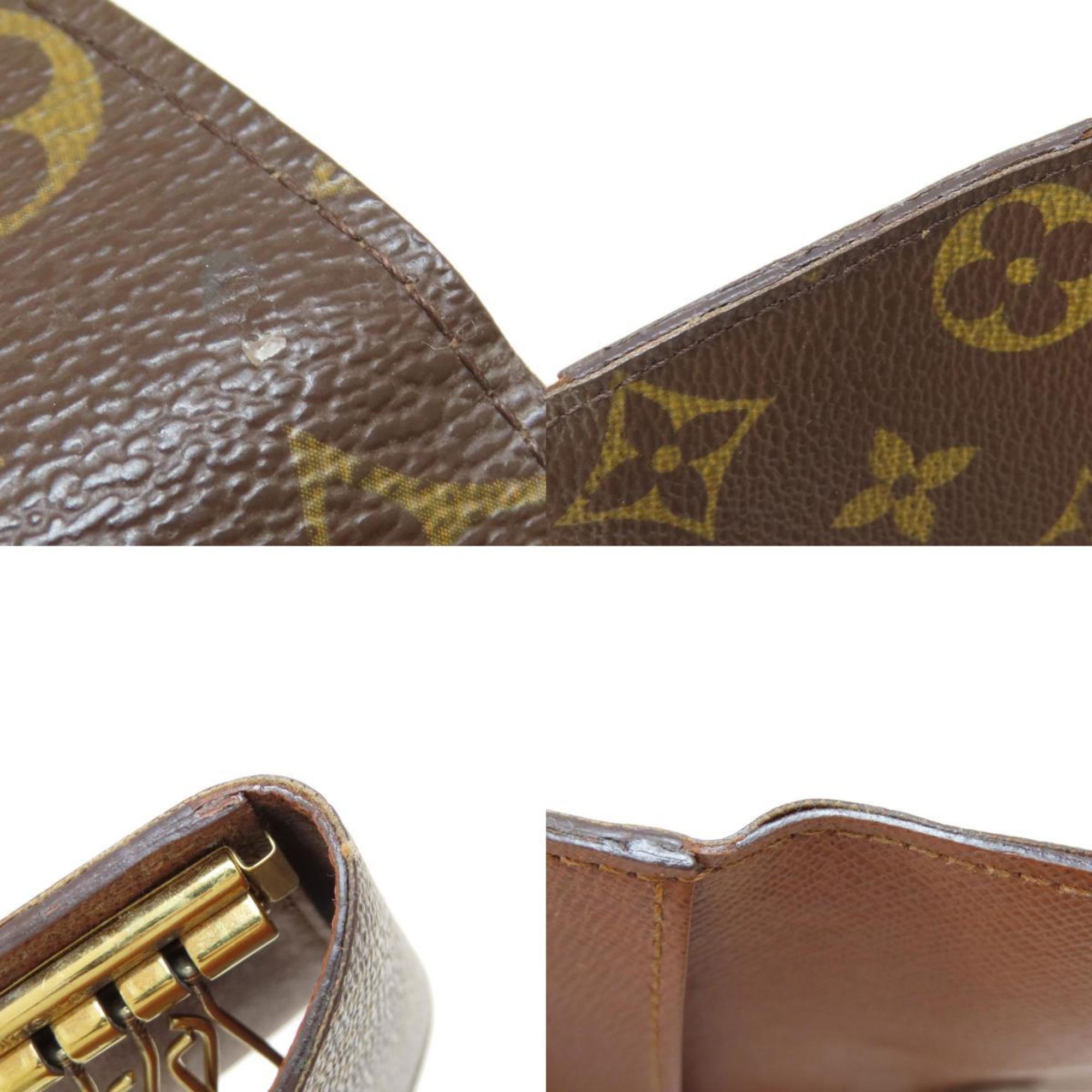 Louis Vuitton M62630 Multicle 6 Monogram Key Case Canvas Women's LOUIS VUITTON