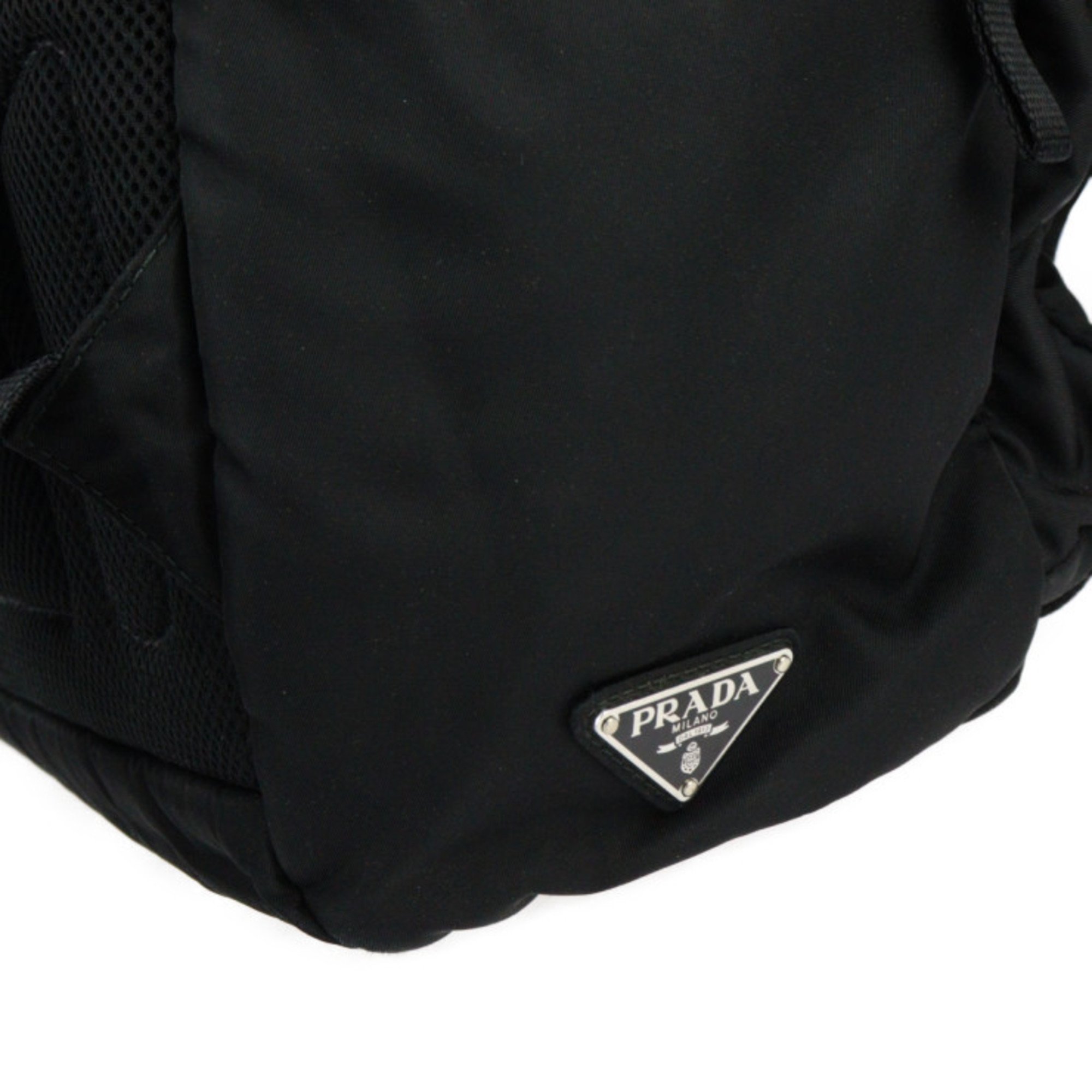 PRADA Prada Backpack Rucksack/Daypack 2VZ062 Nylon Black