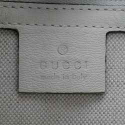 GUCCI Horsebit 1955 Medium Tote Bag Handbag 621144 Leather Ivory Shoulder