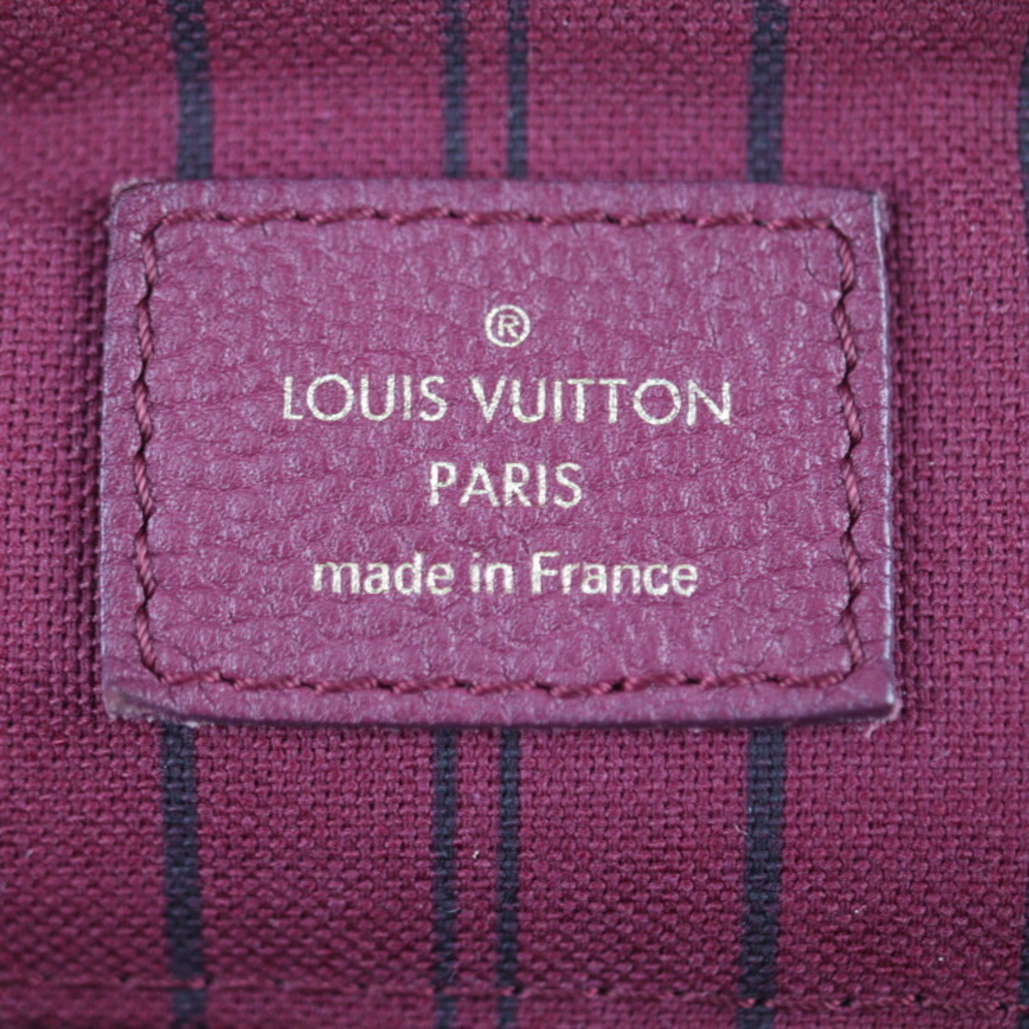 LOUIS VUITTON Louis Vuitton Speedy Bandouliere 25 Handbag M40764 Monogram Empreinte Aurore Shoulder Bag Boston