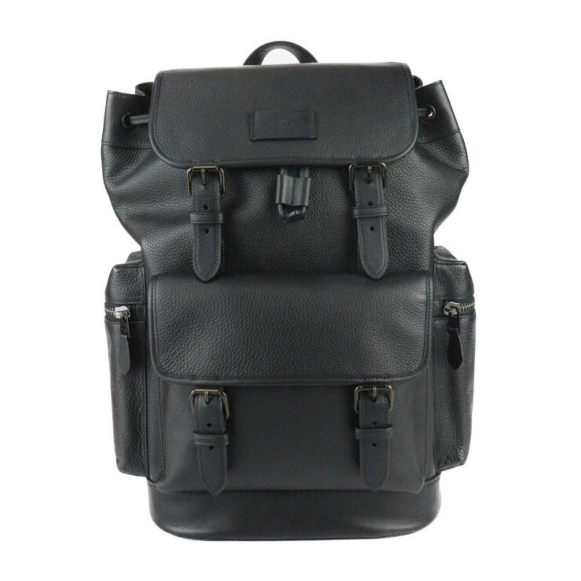 COACH Sprint Backpack, Rucksack/Daypack, CP046, Leather, Black