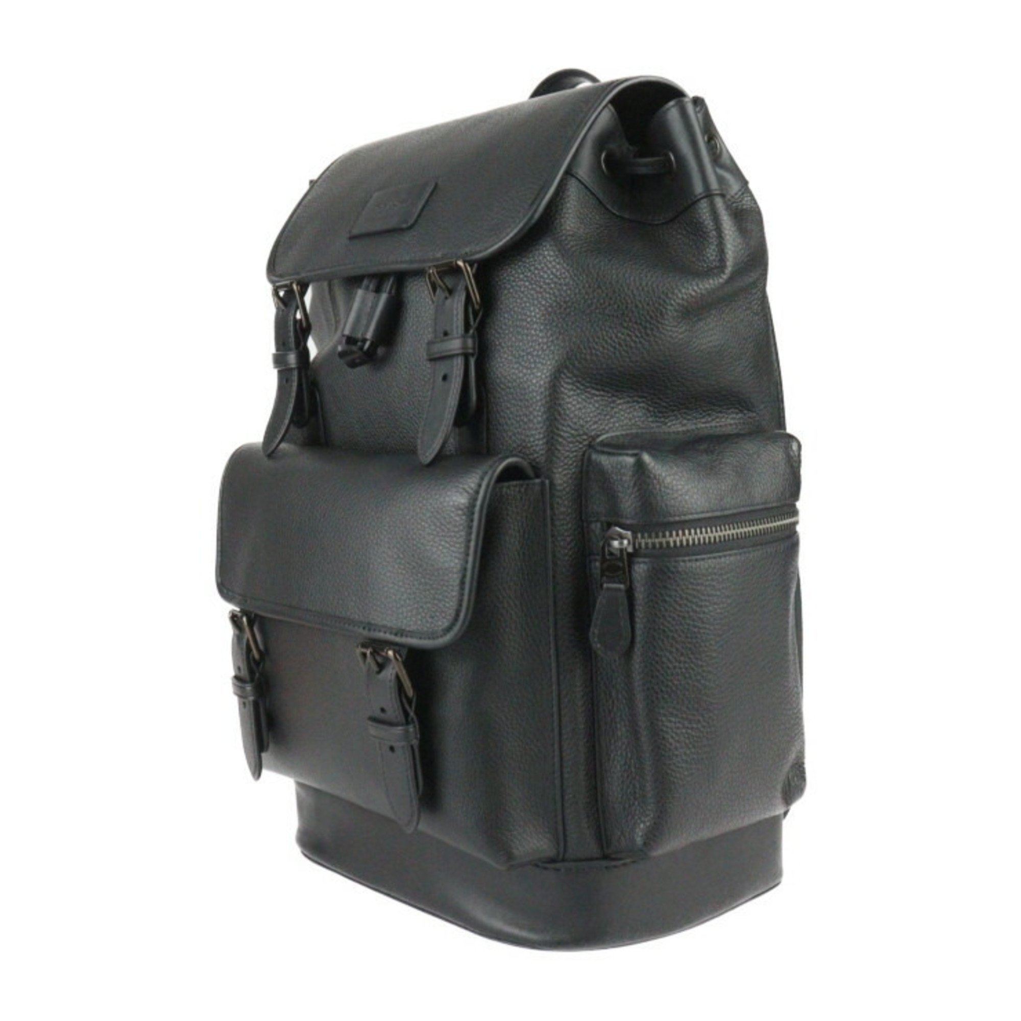 COACH Sprint Backpack, Rucksack/Daypack, CP046, Leather, Black