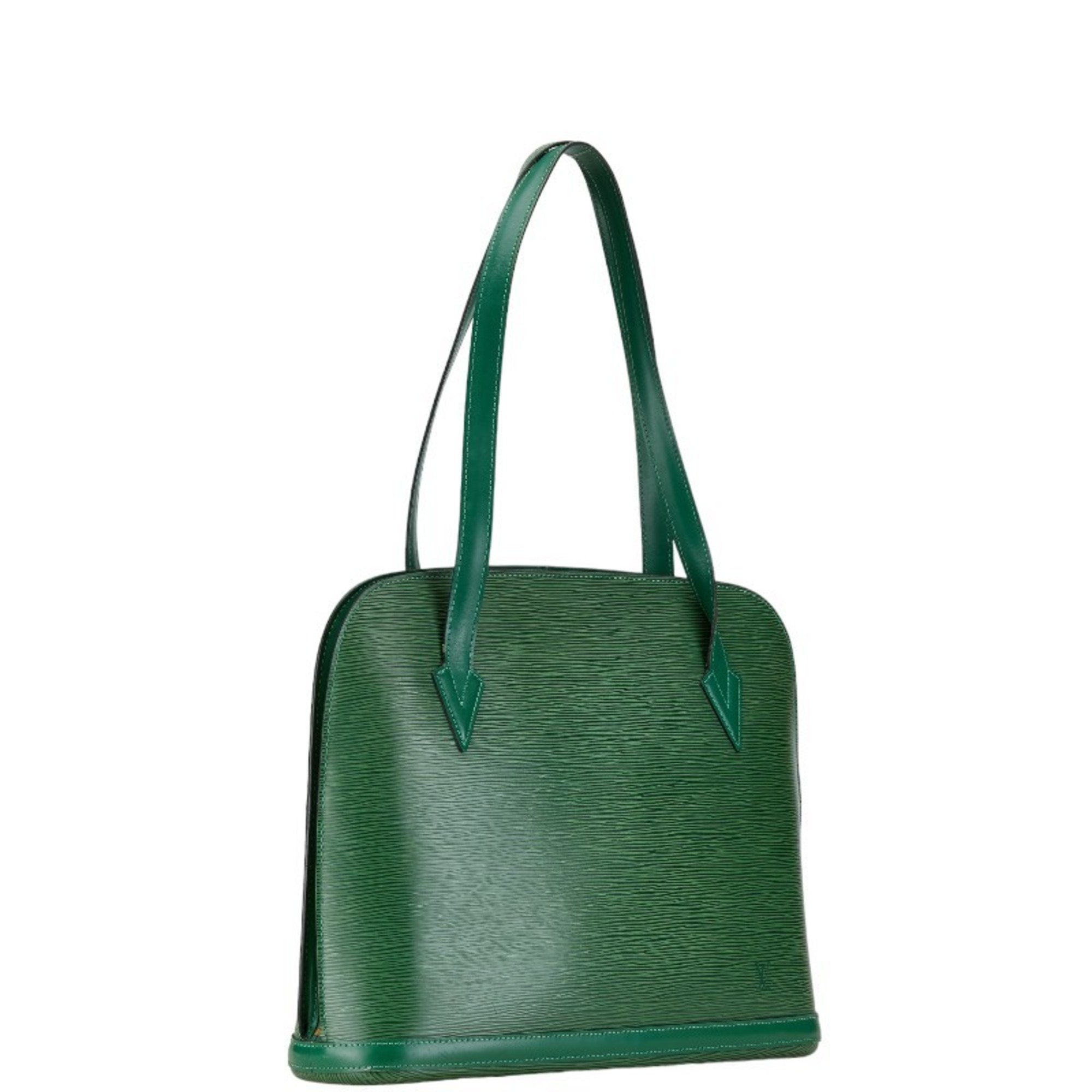 Louis Vuitton Epi Lussac Shoulder Bag Tote M52284 Borneo Green Leather Women's LOUIS VUITTON