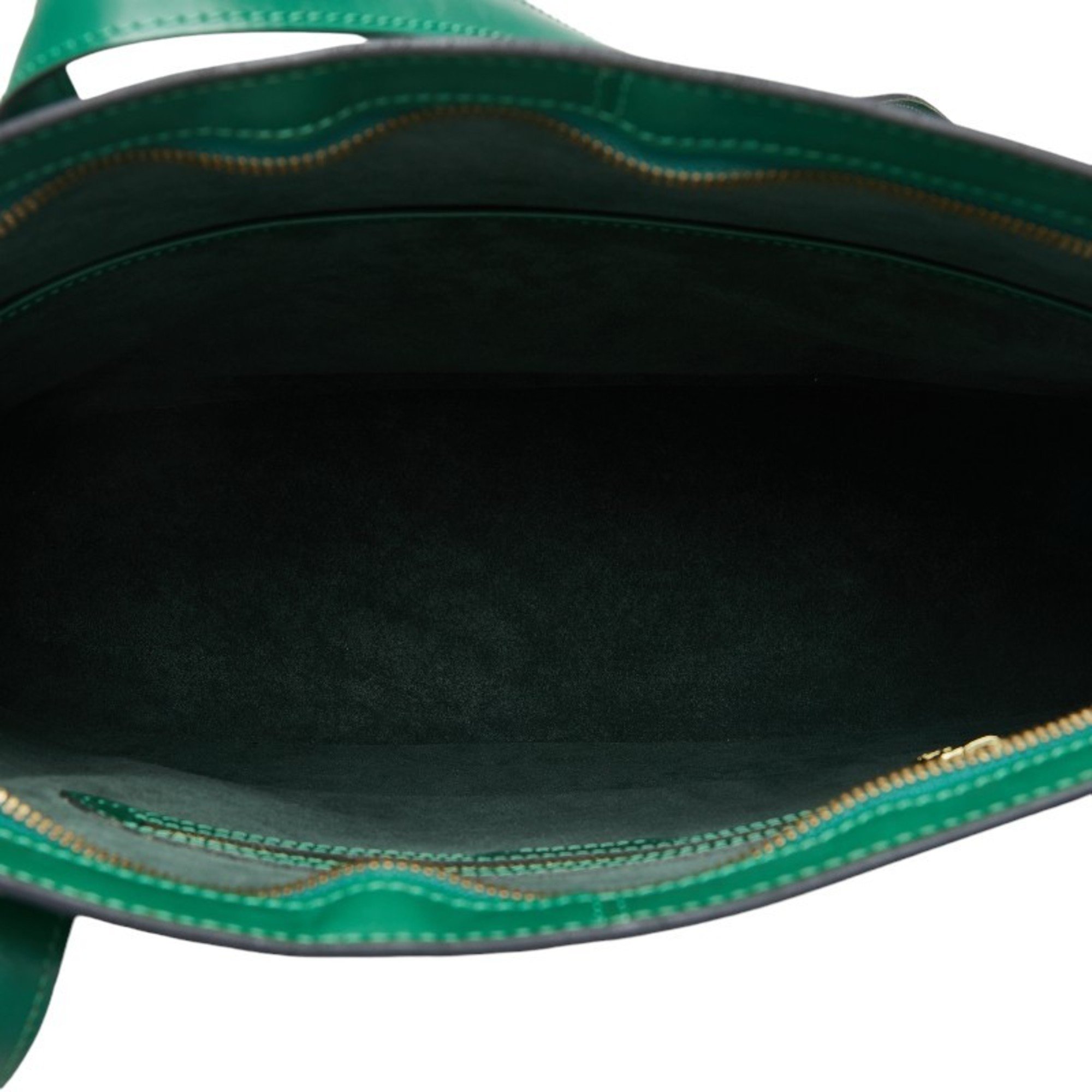 Louis Vuitton Epi Lussac Shoulder Bag Tote M52284 Borneo Green Leather Women's LOUIS VUITTON