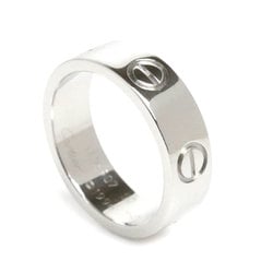 CARTIER Cartier K18WG White Gold Love Ring B4022650 Size 9.5 50 6.6g Women's