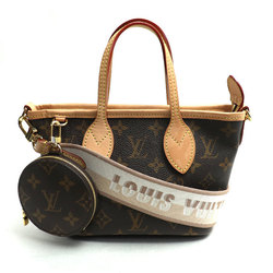 LOUIS VUITTON Louis Vuitton Neverfull BB 2Way Shoulder Bag Monogram Brown M46705 IC Chip Women's