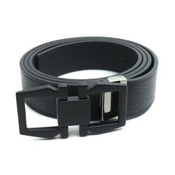 Salvatore Ferragamo Double Gancini Belt Black 670251 776323 Reversible Men's