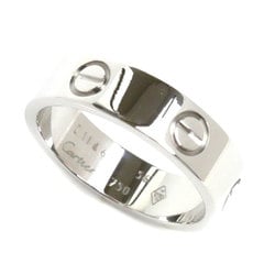 CARTIER Cartier K18WG White Gold Love Ring B4022656 Size 15.5 56 7.2g Women's