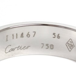 CARTIER Cartier K18WG White Gold Love Ring B4022656 Size 15.5 56 7.2g Women's