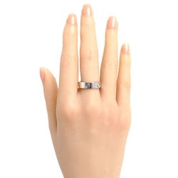 CARTIER Cartier K18WG White Gold Love Ring B4022656 Size 15.5 56 7.2g Women's