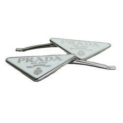 PRADA Prada Metal Triangle Hairpin Hair 1IF051 2BA6 F0009 2-piece set for women