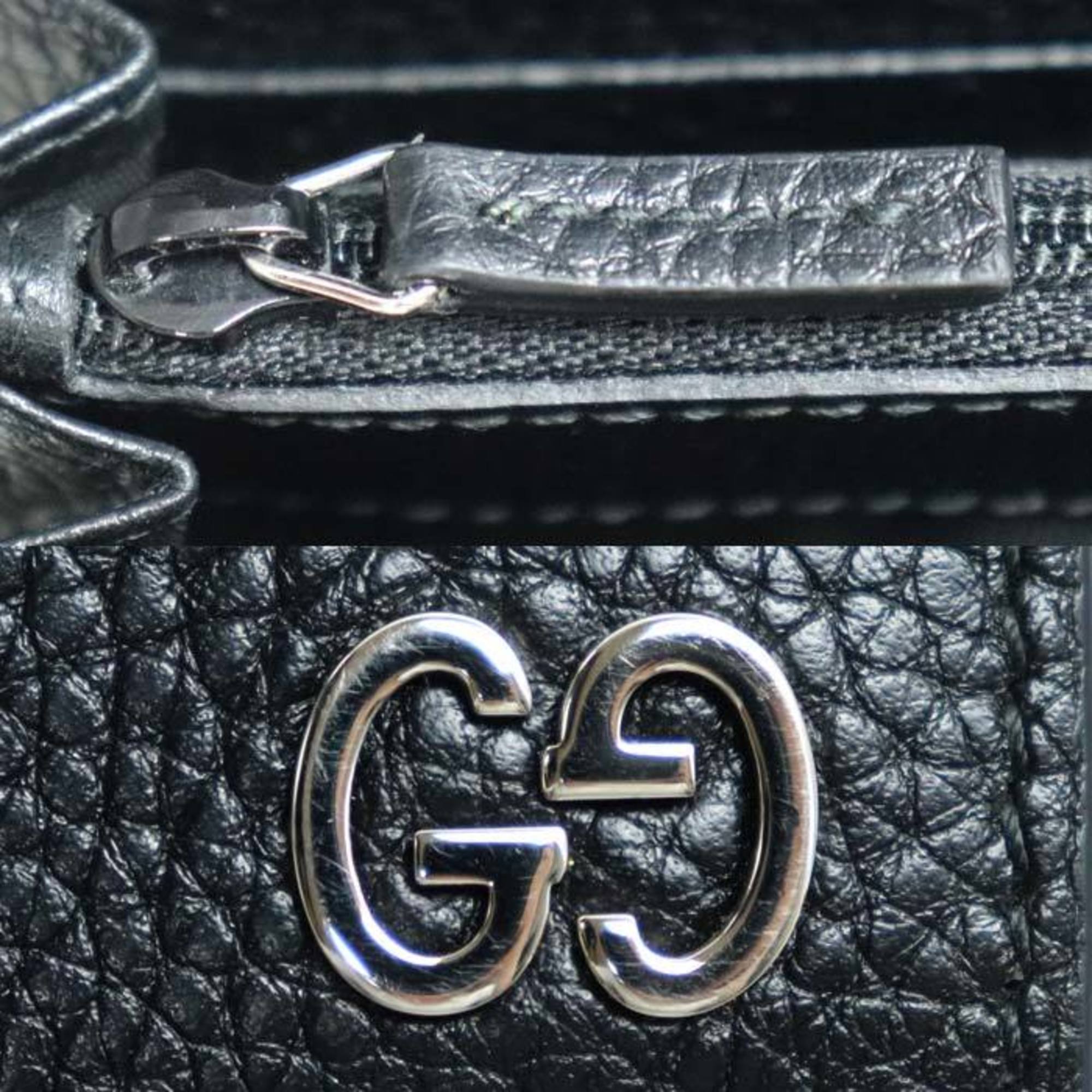 GUCCI Gucci Durian Long Wallet Black 481727 Men's