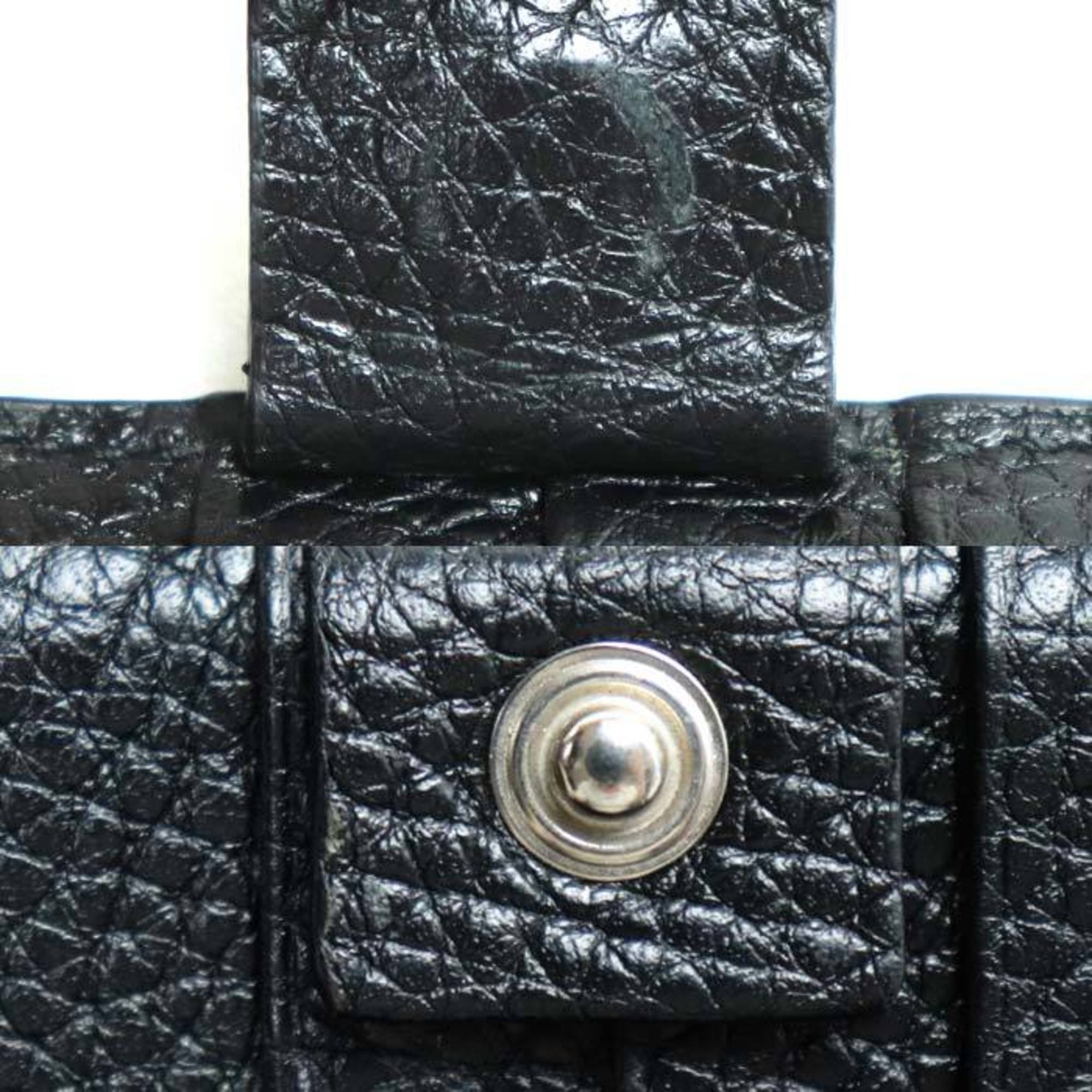 GUCCI Gucci Durian Long Wallet Black 481727 Men's