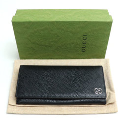 GUCCI Gucci Durian Long Wallet Black 481727 Men's