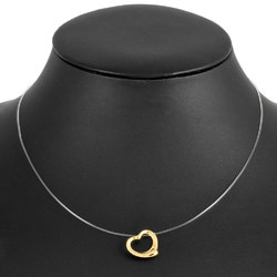 Tiffany & Co. Elsa Peretti Heart Pendant Top K18YG 1.8g Women's