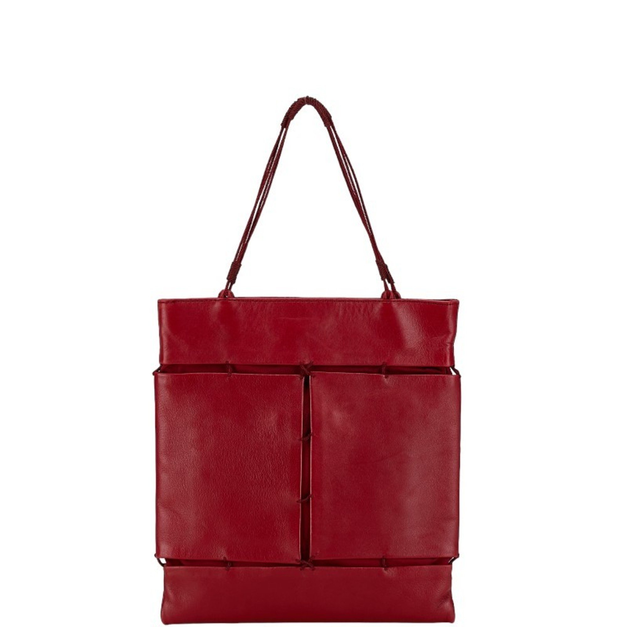 Prada handbag red leather women's PRADA