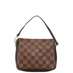 Louis Vuitton Damier Truth Makeup Pouch Shoulder Bag N51982 Brown PVC Leather Women's LOUIS VUITTON