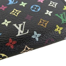 Louis Vuitton LOUIS VUITTON Monogram Multicolor Zippy Coin Purse M93740 Case Noir