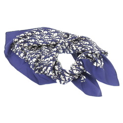 Christian Dior Trotter Scarf for Women, Silk, Navy