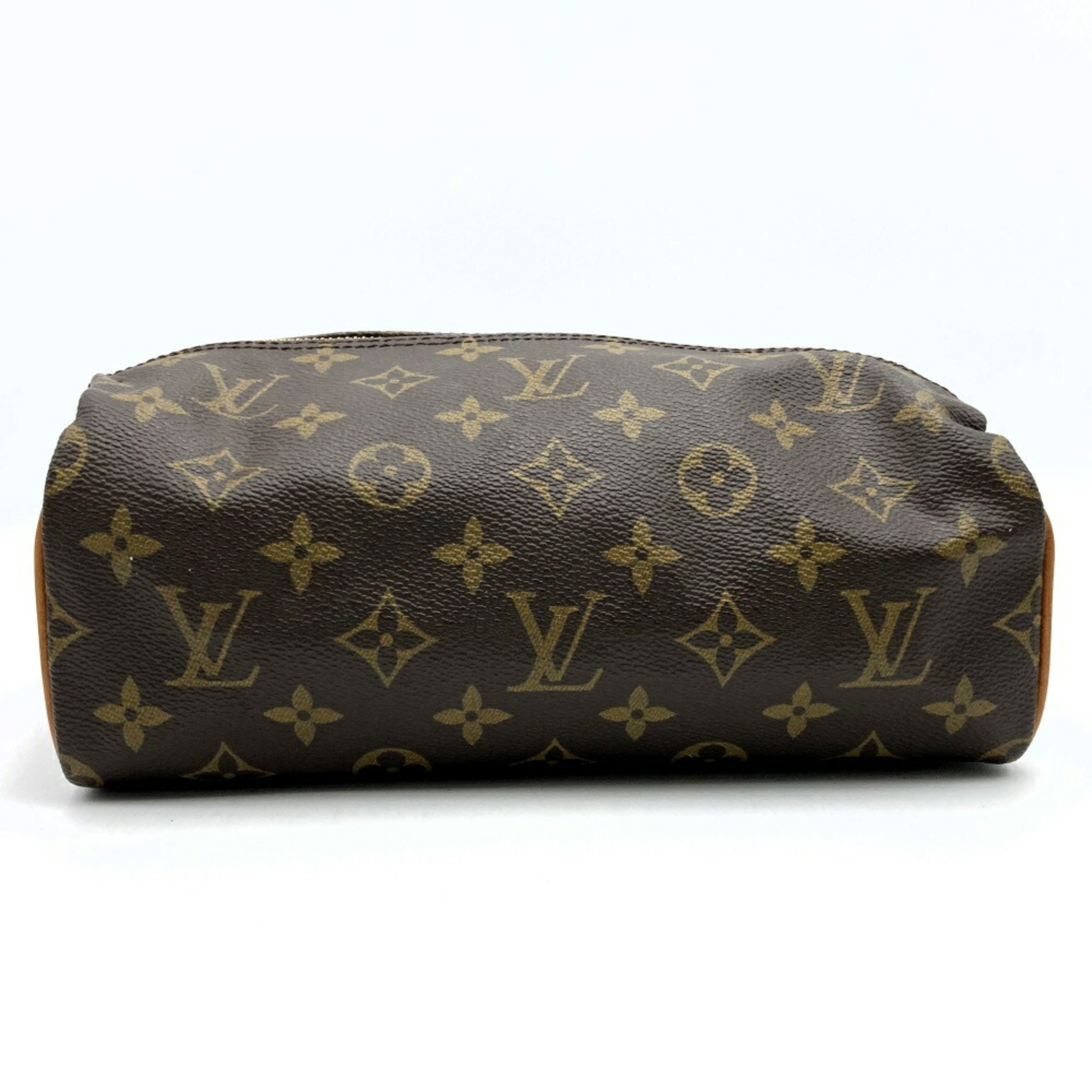 LOUIS VUITTON M47636 Truss Pad Pression Pouch Brown Monogram Canvas Men's Women's