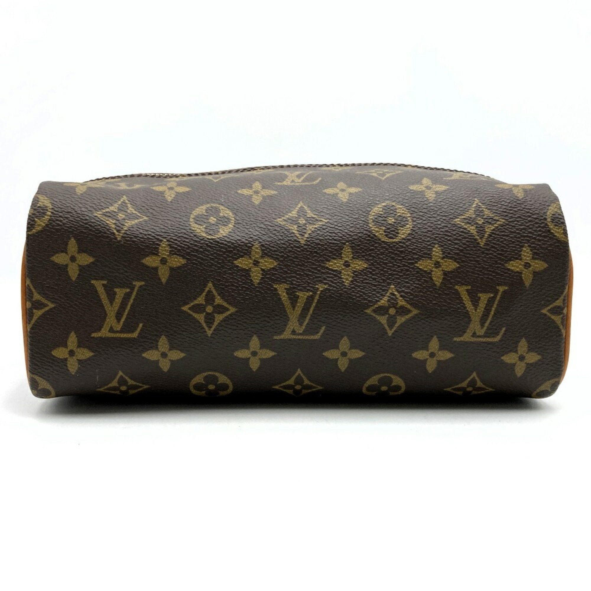 LOUIS VUITTON M47636 Truss Pad Pression Pouch Brown Monogram Canvas Men's Women's