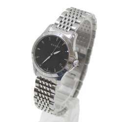 GUCCI G Timeless Ladies Quartz Watch Silver 126.5 13241135