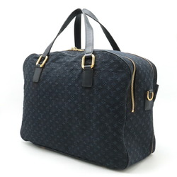 LOUIS VUITTON Louis Vuitton Monogram Claudine Boston Bag Travel Canvas TST Blue M42331