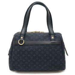 LOUIS VUITTON Louis Vuitton Monogram Josephine PM Handbag Boston Bag Canvas TST Blue Navy M92414