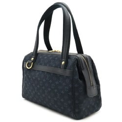 LOUIS VUITTON Louis Vuitton Monogram Josephine PM Handbag Boston Bag Canvas TST Blue Navy M92414