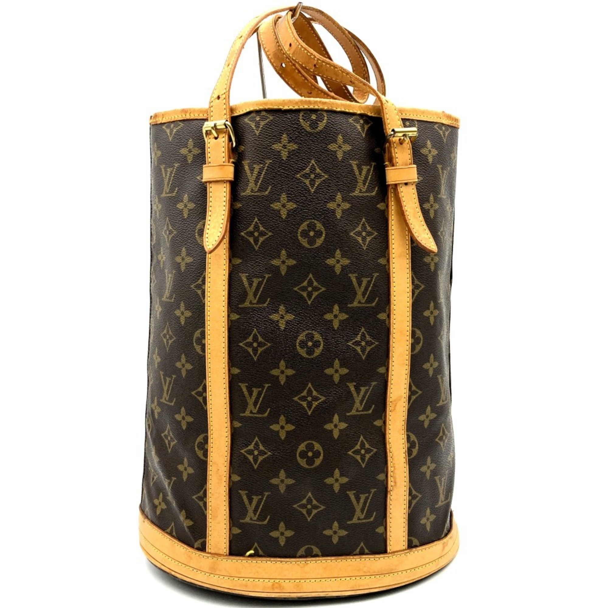 LOUIS VUITTON Louis Vuitton Bucket GM M42236 Shoulder Bag Monogram Canvas Women's