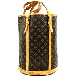 LOUIS VUITTON Louis Vuitton Bucket GM M42236 Shoulder Bag Monogram Canvas Women's